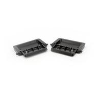 FineUsea Pieds de clavier de rechange compatibles avec Razer - Pieds inclinables en plastique noir et blanc compatibles avec Huntsman, BlackWidow, Cynosa, Ornata, DeathStalker et plus (noir et blanc)