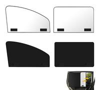 FINEVERNEK 4 Pièces Voiture de Protection Solaire, Rideaux Pare Soleil avec Aimants pou Vitres Latérales de Voiture, Bloquer Les Rayons UV et la Chaleur, pour Enfants Adultes et Animal Domestique