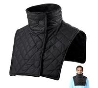 FINEVERNEK Chauffe Cou Moto, Cache-cou Hiver, Tour de Cou et de Poitrine de Moto, Ajustable Cou Épaule Cache Cou, Coupe-vent et Imperméable Chauffe-nuque，Équipement Thermique Unisexe