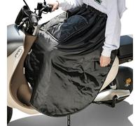 FINEVERNEK Tablier Scooter Universel, Protection Couvre Jambe pour Moto, Scooter Couverture Chaude Hiver Coupe-Vent Imperméable Jambes Scooter, Housse Protection Contre Le Froid et la Pluie (L)