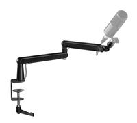Finfine Support de microphone de bureau Bras de suspension de microphone avec tiges réglables
