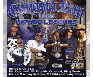 Fingazz Gangsta Rap Meets Hip-hop Legends Pt. 2 (CD)
