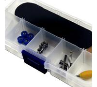 Finger Board - Wood, 4.92x2.17x1.77in Finger Skateboard Durable | Alloy Construction Mini Skateboard, Desk Toy For Office, Dormitory, Apartment, Bookshelf Display, Party Favors, Collectible Decor