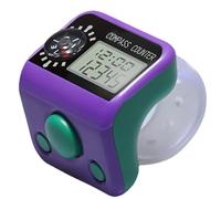 Finger Clicker - Montre Boussole Numérique Portable - Compteur Boussole,pour Golf Tricot Crochet Prière Pêche Baseball Basketball Salle De Classe Coaching Exercice Natation