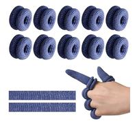 Finger Cots Protectors Bandage Tubulaire Roulement de Doigts en Coton Gants Élastiques Pansements de Respirant Protege Doigt pour Protéger Les Doigts Blessés