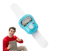 Finger Counter Clicker, Finger Clicker for Counting - Clicker LCD Display Counting Clicker | Enregistreur de ligne en tricot électronique réinitialisable manuel pour les tours de piste et de terrain
