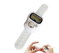 Finger Counter Clicker Ring - 5PCS Tasbeeh Ring | Handheld Digital Tally Counter | Multifunctional Outdoor Sport Supplies for Golf Coaching Hiking Crochet Knitting Fishing Camping Counting Training