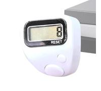 Finger Counter - Five Digit LCD Silent Electronic Counting Device for Coaching for Sports Training Use | Portable Handheld Counter for Golf Library Knitting Crochet Fishing Hiking Camping Tracking