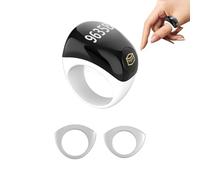 Finger Counter Ring - Wireless Digital Counting Device, Adjustable Wearable Click Tracker with LED Screen, 1 Touch Step and Activity Monitor for Hiking Running Fitness, Smart Fitness Accessory