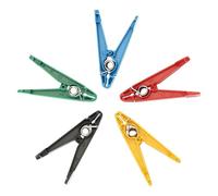 Finger Exerciser - Five Muscle Resistance Pins, Adjustable Tension Hand Clips Gear, Portable Forearm Strength Trainers, pincch grrip Physical theraapy Devices - For Home Office Travel Gym Men Women