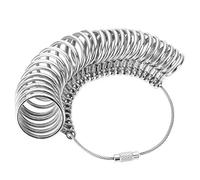 Finger Gauge Sizer Mandrin - Outil horaire de taille en métal pour un dimensionnement précis des bijoux - pour une usure et un dimensionnement précis des doigts (anneau 18mm)