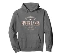Finger Lakes New York Modern - Finger Lakes NY Sweat à Capuche