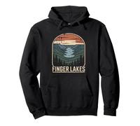 Finger Lakes New York Randonnee Plein Air des Sweat à Capuche