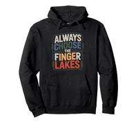Finger Lakes New York Randonnee Sweat à Capuche