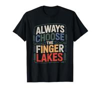 Finger Lakes New York Randonnee T-Shirt