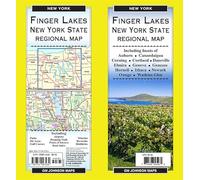 Finger Lakes New York State, New York Regional Map