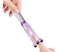Finger Massager, Manual Hand Massage Tool, 6.89x1.18x0.98 Inches Portable Rolling Finger Joint Relaxer for Adults, Elderly, Stress, Circulation Support Home and Study