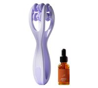 Finger Massager Roller - Anneaux de massage à double soulagement de stress pour thérapie manuelle | Outil de relaxation 'articulation des doigts, rouleau d'acupression portable pour adu