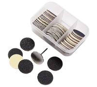 Finger Nail Files Women, Professional Manicure File Set, 0.98x0.04 Inches Double-Sided Grit, Compact Travel-Friendly Design for Home Salon Bridal Spa Kids Seniors