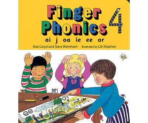 Finger Phonics Book 4 (Jolly Phonics: Finger Phonics)