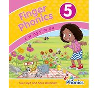 Finger Phonics Book 5: in Precursive Letters (British English edition)