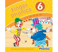 Finger Phonics Book 6: in Precursive Letters (British English edition)