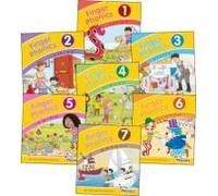 Finger Phonics Books 1-7: in Precursive Letters (British English edition)
