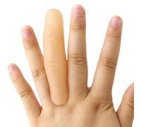 Finger pour tours de magie : doigts artificiels magiques, poignets longs de pouce, doigts artificiels, accessoires magiques, accessoires magiques | Pointe élastique du pouce magique du sixième majeur