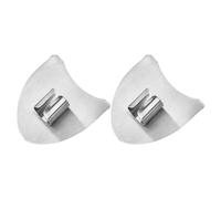 Finger Protectors - Stainless Steel, Ergonomic Comfortable Secure | Réglable Multifonctions Set Finger Guard pour Slicing For Kitchen Dicing Chopping Fruits Meat