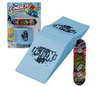 Finger Skate Boarding, Clavier Antidérapant pour La Coordination des Doigts, Panneaux De Fingerboard pour Kit Rampe Et