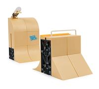 FINGER SKATE - TECH DECK - MEGA HALF PIPE DANNY WAY - Rampe Emblématique Du Skate 100% Modulable - Avec 1 Skate Plan B Exclusif 96 mm - X-Connect - Jouet Enfant 6 Ans et +