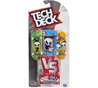 Finger Skate - Tech Deck Pack Versus 2 Fingerboard - 6061574 - Avec 2 authentiques Mini Skate & 4 cartes collector -Modèle