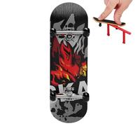 Finger Skateboard - Jouet de Scooter à Doigts avec Plateau en Bois d'érable à 5 Plis | Touche pour Jeux créativité Cascades de Skateboard - Mini Bureau de décoration de Skate