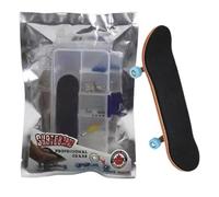 Finger Skateboard - Jouet réaliste Mini Skate Park, Fun Activité de bureau portable | Taille de transport compacte pour le jeu ou l'affichage, jeu de touches pour pratiquer