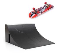 Finger Skateboard Park - rampe d'obstacles pour parc, patins de scooter, ensemble de skateboard à doigts pour tours | Ensemble de jeu de jouets pour , adolescents, bureau, maison, entraînement