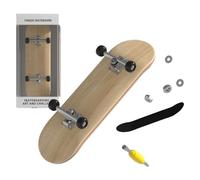 Finger Skateboards, Kids Small Fidget Fingerboard, Non-Slip Mini Skateboard with Sturdy Wheels, Mini Skateboard with Smooth Glide, Desk Toy Fun Play, Fingerboard for Home, School 3.9x1.14 Inches