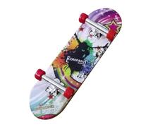Finger Skateboards - Mini Ensemble De Jouets Cool Pour Doigt, Skateboard Du Bout Des Doigts | Jeu D'entraînement De Skate Portable, Article De Divertissement Créatif De Style Aléatoire, Accessoire De