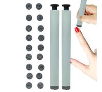 Finger Stamper, Nail Stamping Pen Set, Silicone Manicure Tool, Creative Design Applicator, 10cm/1cm, Ideal for Women, Girls, Teens, Children, Teenagers, Beauty