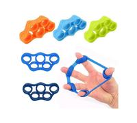 Finger Stretcher Exerciser & Hand Strengthener Finger Stretcher Hand Resistance Band Grip Trainer, 5 Pieces
