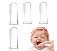 Finger Toothbrushes for Kids - Full Silicone Toothbrush | Cleaning Massager for Promoting Gum Growth and Improving Appetite Problems