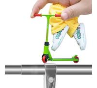 Finger Toys Ensemble De Trottinette À Doigts En Métal | Fingers Scooter Avec Pantalons, Chaussures Et Outils | Jouet Interactif De Scooters À Doigts Détachables Pour Enfant, Adultes, Faveur