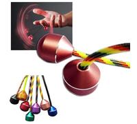 Finger Toys for Practicing Finger Dexterity, 2026 New Aluminum Alloy Worry Fidget Beads Spin & Bump Fidget Toy - for Men Women, Master Smooth Finger Moves with Every Spin (Green)