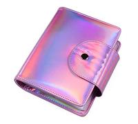 FingerAngel 20 emplacements pour tampon d'image, collection arc-en-ciel, plaque de tampon pour nail art, plaque de tampon pour grand format, 9,5 x 14,5 cm (rose)
