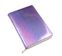 FingerAngel 72 emplacements holographiques pour plaques à ongles - Organiseur de pochoirs rectangulaires, carrés et ronds - Accessoire de manucure - Violet