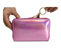 FingerAngel Plaque de stamping pour ongles - 24 emplacements - Rond - Carré - Rectangulaire - Pour nail art - Violet - Ablum (rose arc-en-ciel)