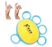 Fingerball Exerciseur Grip Ball, Exercice de Renforcement de la Grip des Doigts pour la Main, Crampe des Doigts Force Musculaire de la Main Fitness Training Squeeze Ball(Bleu)