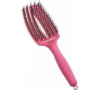 Fingerbrush Care Iconic - Medium - Hot Pink - Brosse Démêlante en Poils de Sanglier & Nylon pour Cheveux Sains et Brillants