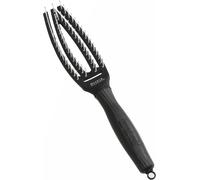 Fingerbrush Care Iconic - Taille Small - Noir - Brosse à Cheveux en Poils de Nylon pour un Démêlage Doux & des Cheveux Sains