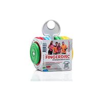 FINGERDISC Disques de lancer (prstomet, coquilles) - Jeu de société en plein air, 2 à 4 joueurs de tous les âges, mélange spécial de caoutchouc souple pour des lancers précis - Robuste/compact/léger