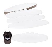 FINGERINSPIRE 24Pcs Inserts pour Casquette de Baseball 28.5x9.4cm Blanc Forme Universelle pour Casquette Doublure pour Casquettes de Baseball Golf Sports Affichage Magasin